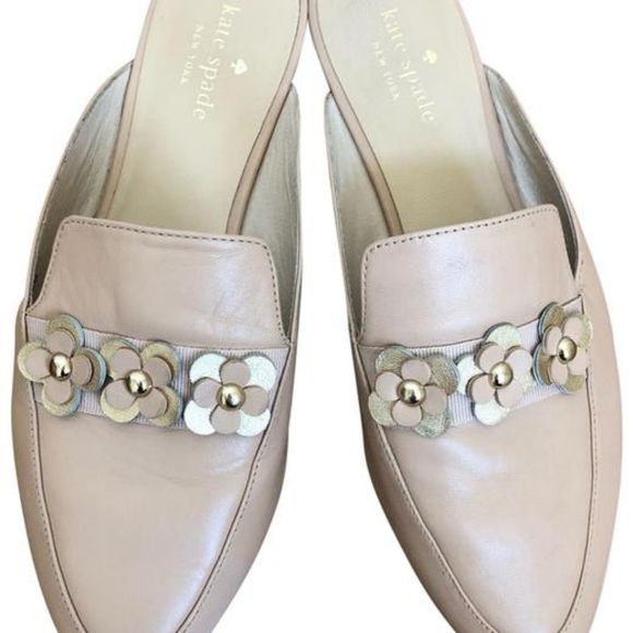 kate spade Shoes - Kate Spade. Carilee Mules/Sliders. Size 10. Color Beige, Natural.